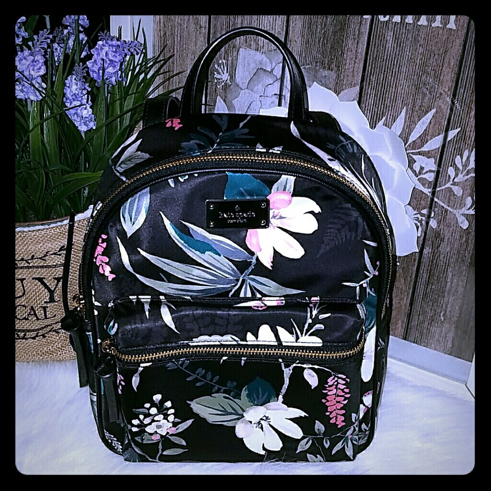 Kate spade small  Bradley Botanical backpack